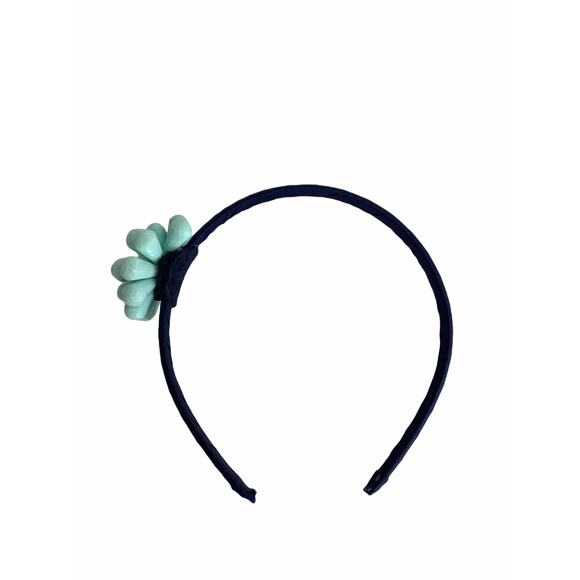 Girl’s Bundle 2 Black Embellished Headbands - Picture 3 of 8